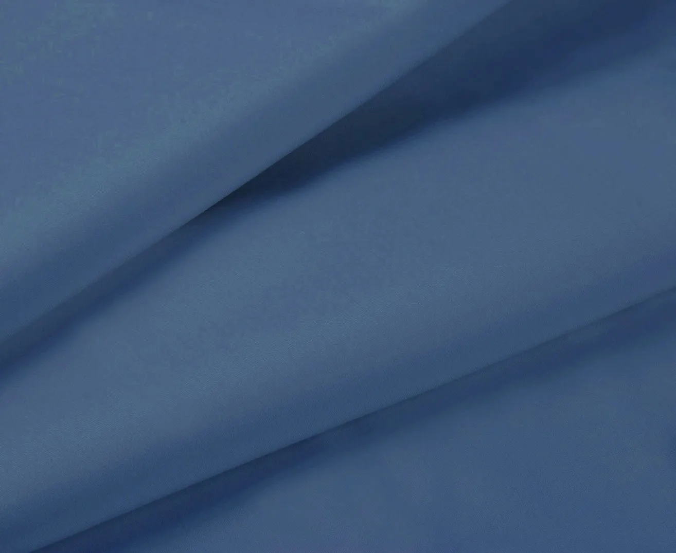 1000TC King Size Bed Soft Flat & Fitted Sheet Set | Greyish Blue