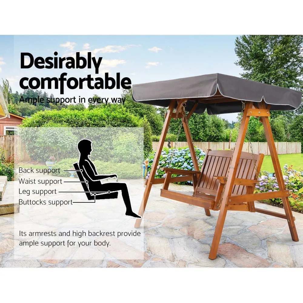 2 Seater Garden Bench Swing