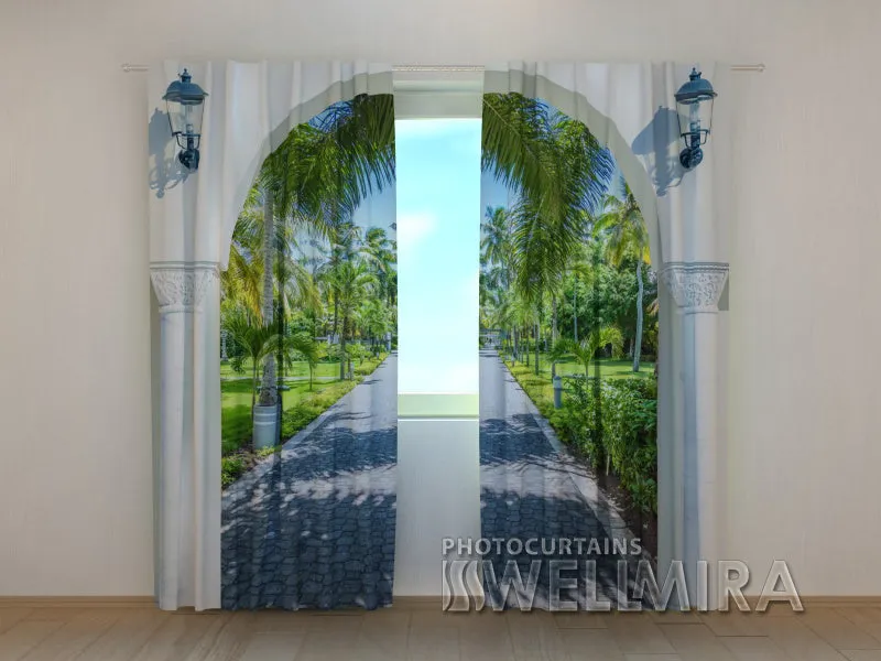 3D Curtain Arch to the Alley