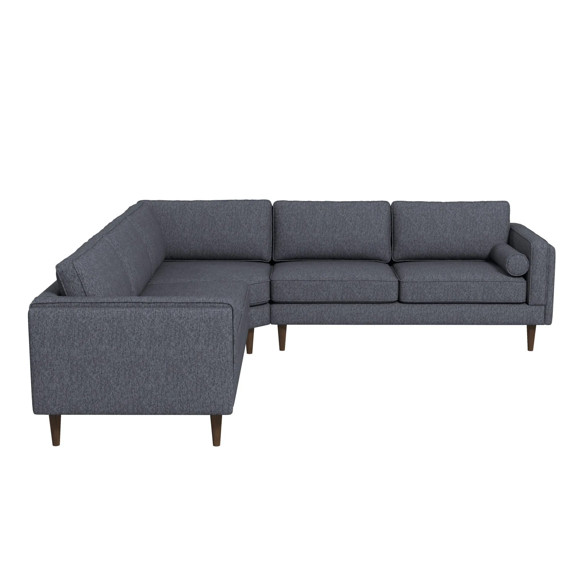 Amber - Velvet Corner Sectional Sofa by Couch.com
