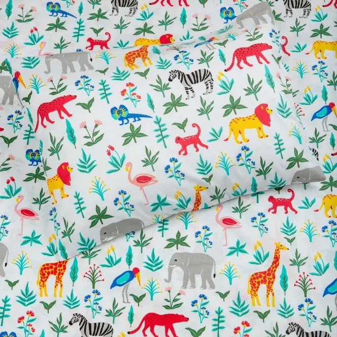 Bedsheet Set - Organic Serengeti - Single/Double Bed Sizes Available