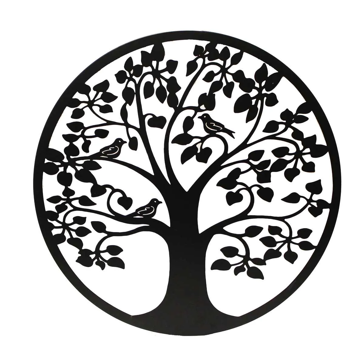 Black Tree of Life Wall Art