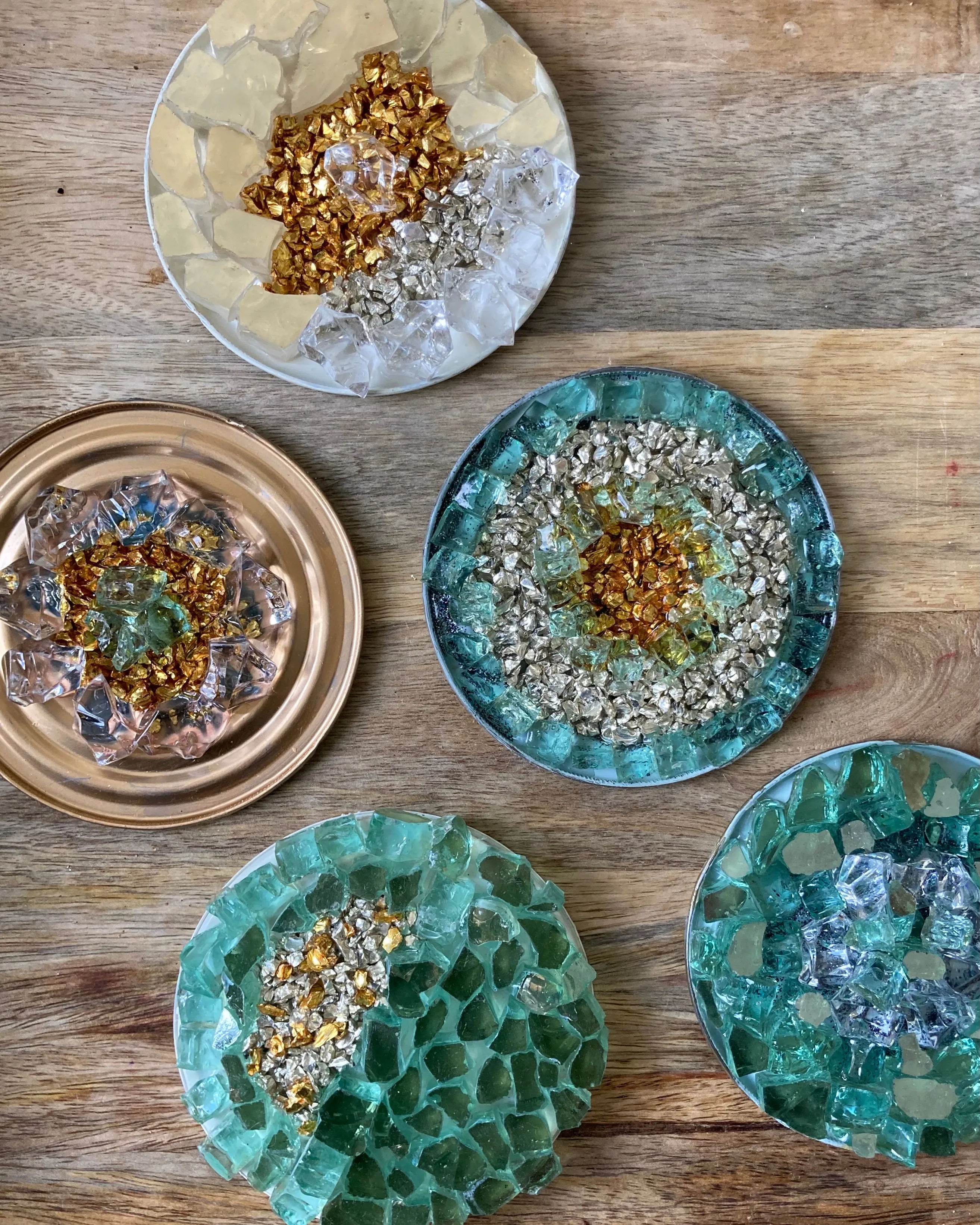 Boho Gold Medallion Art