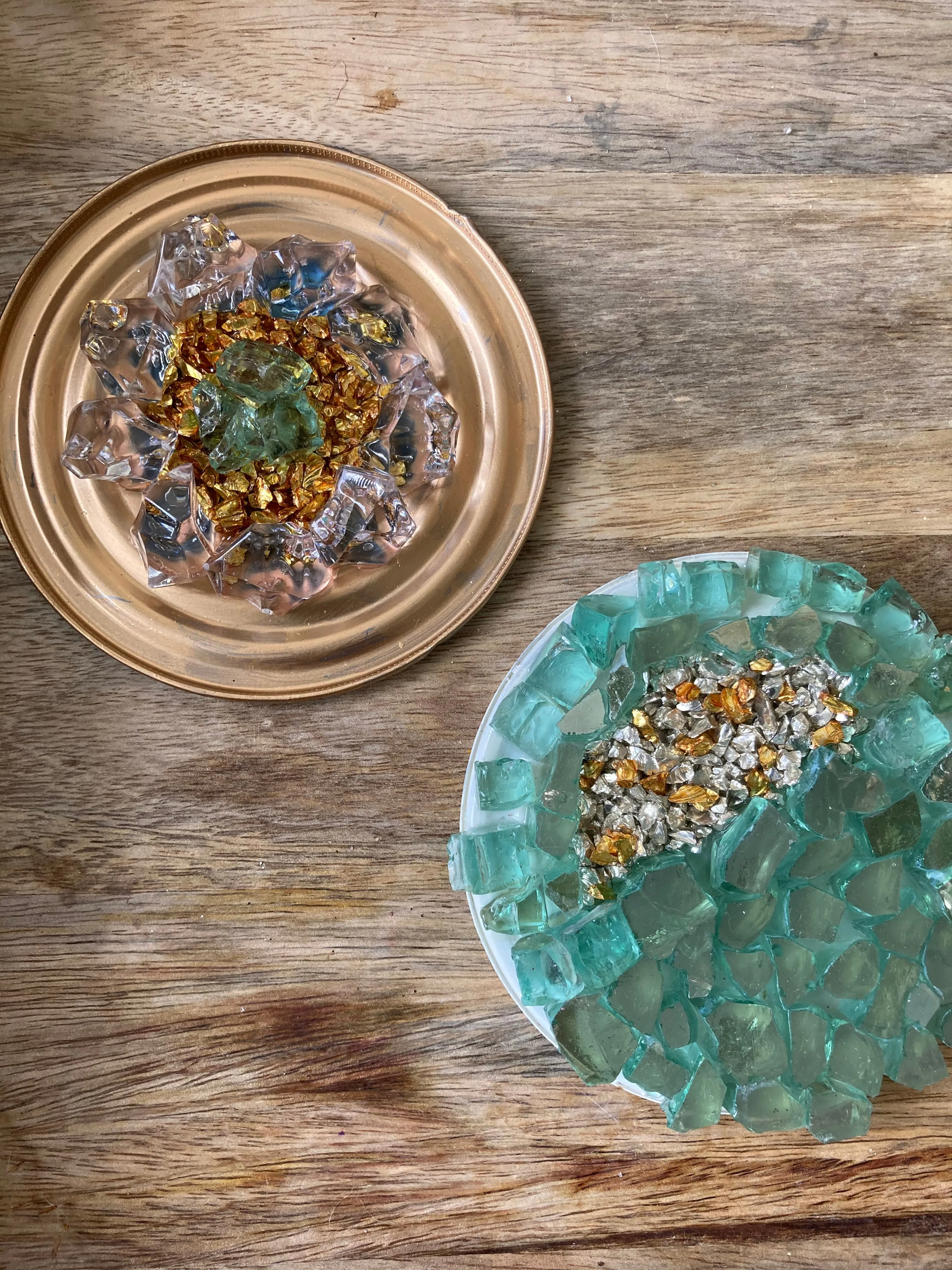 Boho Gold Medallion Art