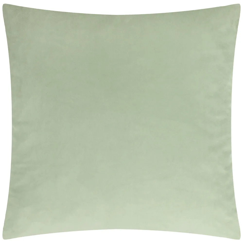 Braywick Wilbur Cranes Printed Velvet Cushion Cranes