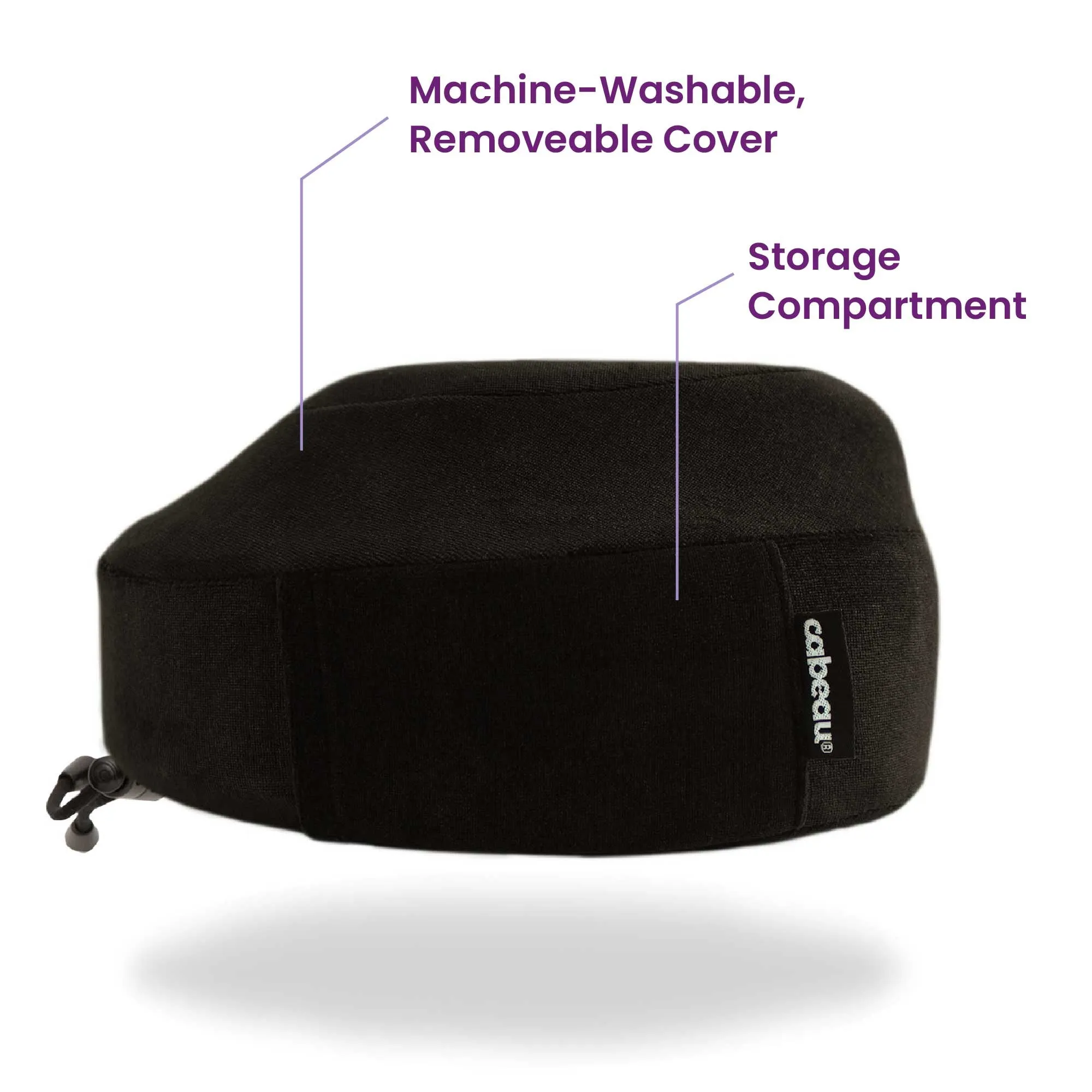 Cabeau Evolution Classic Memory Foam Travel Neck Pillow, Adjustable, One Size