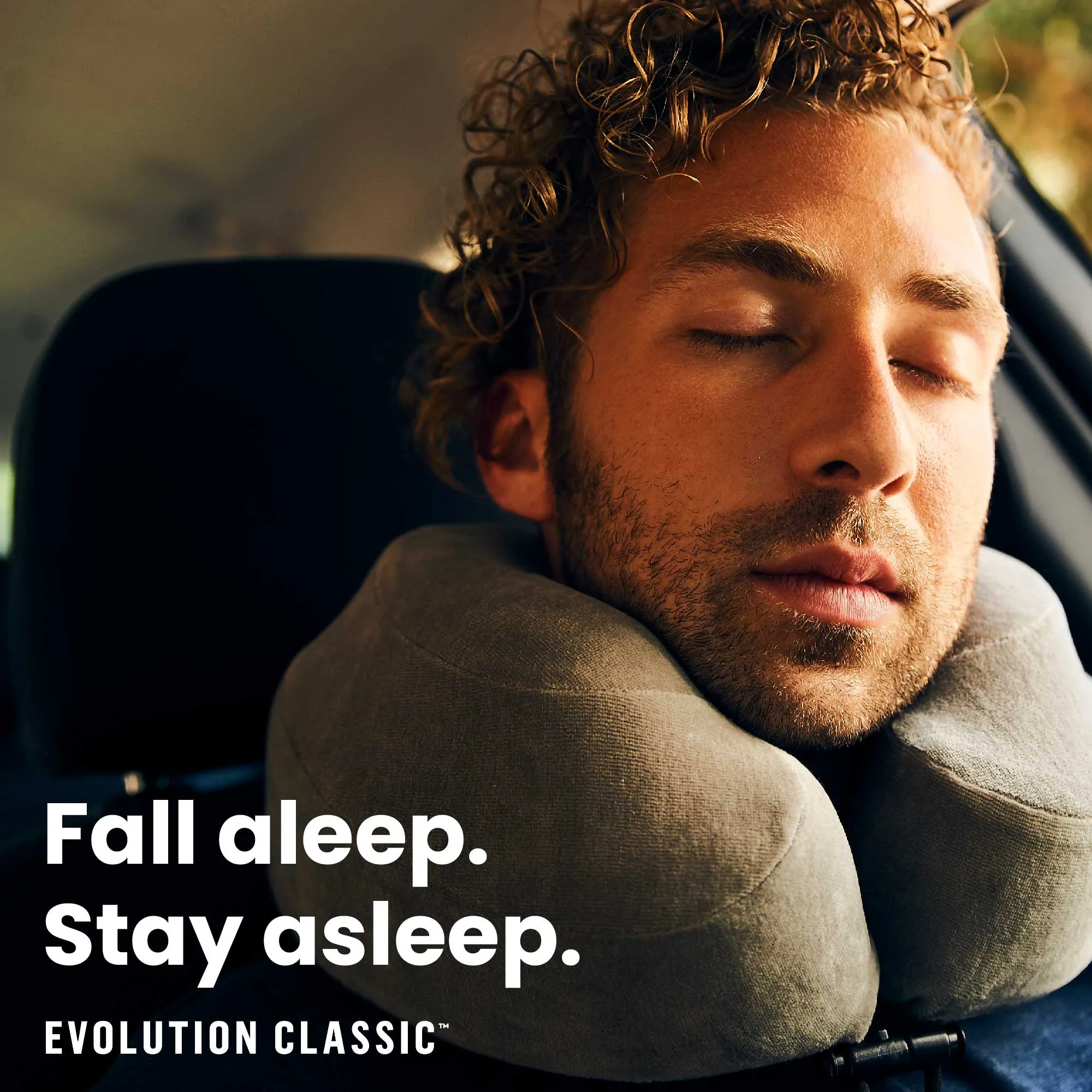 Cabeau Evolution Classic Memory Foam Travel Neck Pillow, Adjustable, One Size