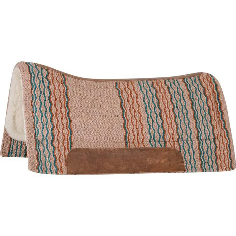 Cashel Blanket Top Performance 3/4" Fleece Pad- 34"X36" - Tan