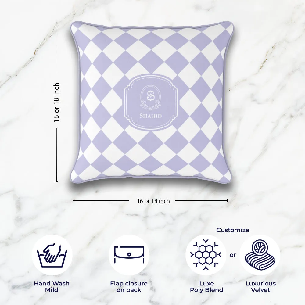 Checkered Cushion Cover