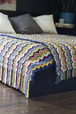 Colorbloom Afghan Deluxe Worsted SMALL