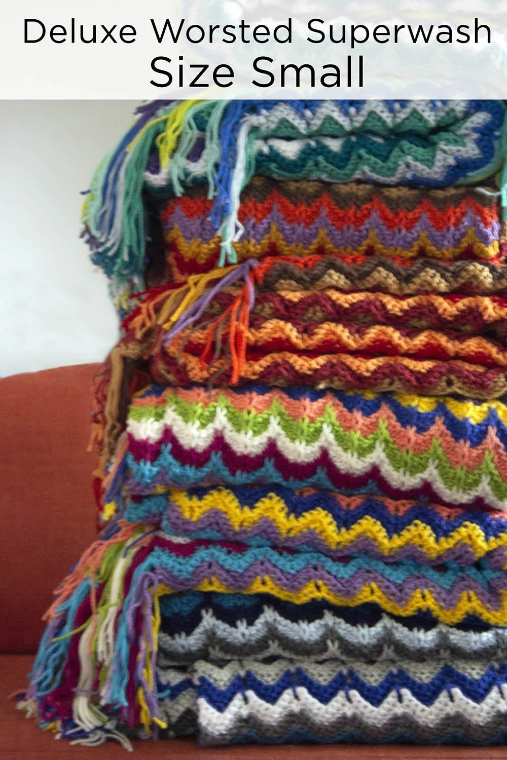 Colorbloom Afghan Deluxe Worsted SMALL