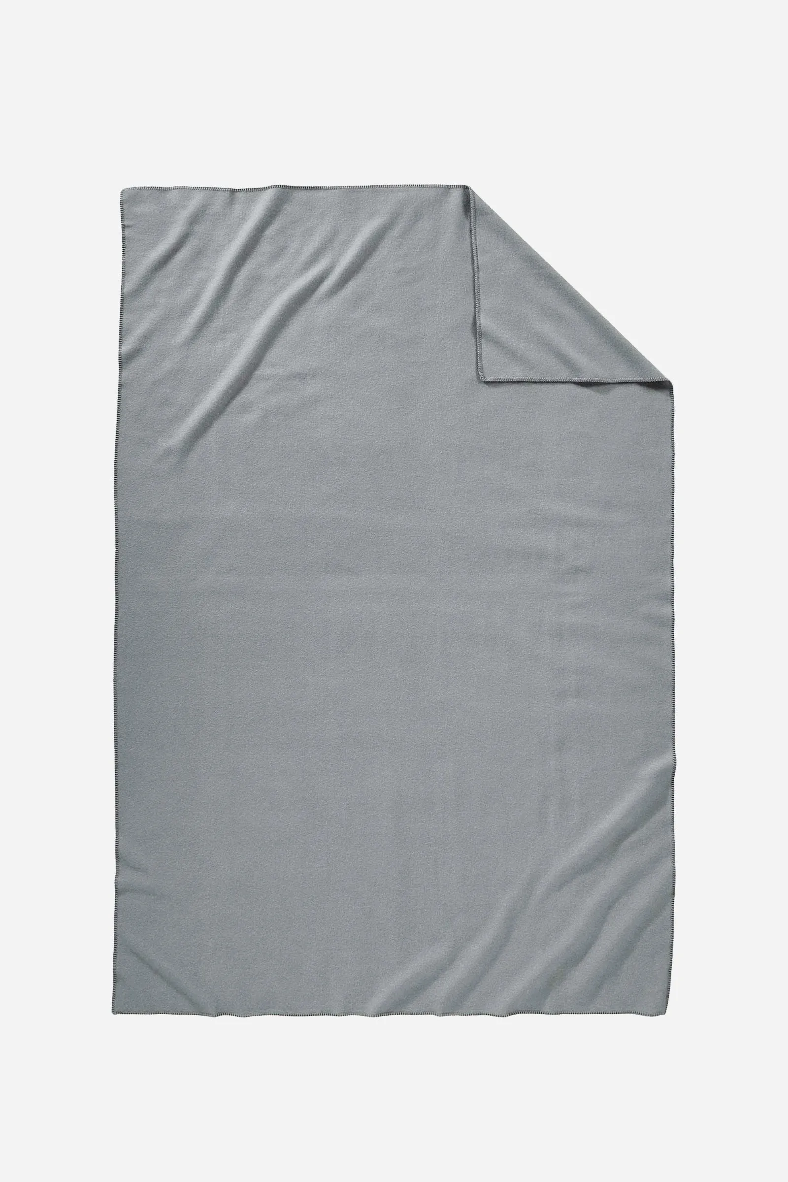 Eco-Wise Wool Solid Blanket Grey Heather