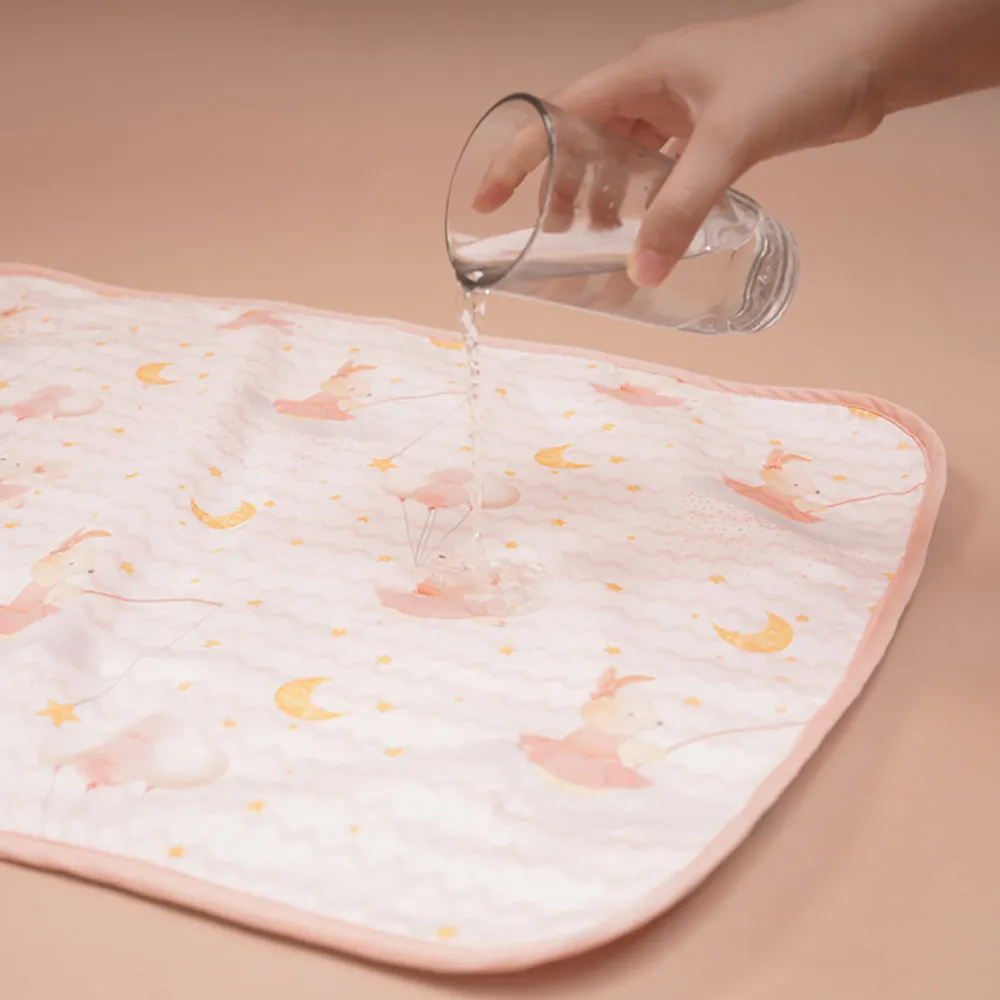Fancy Fluff Organic Bed Protector - Day Dream