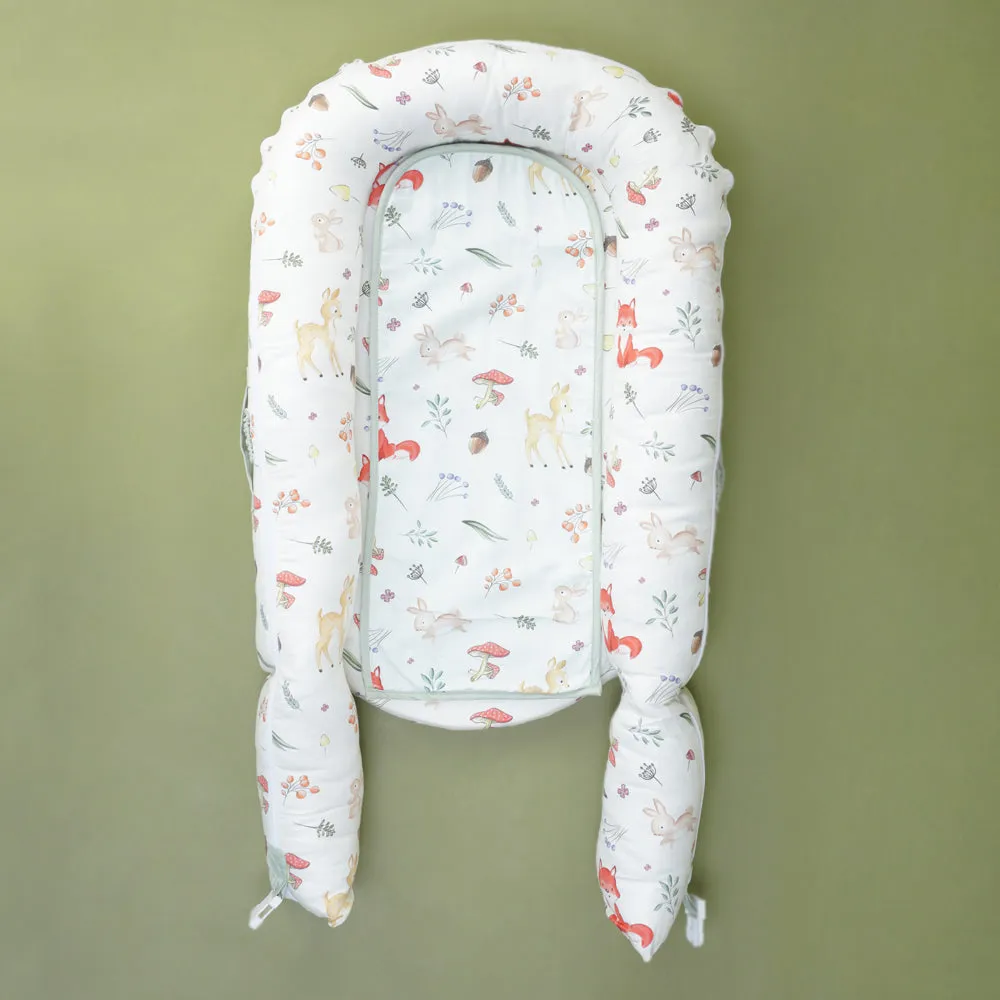 Fancy Fluff Organic Cocoon Cover - Woodland