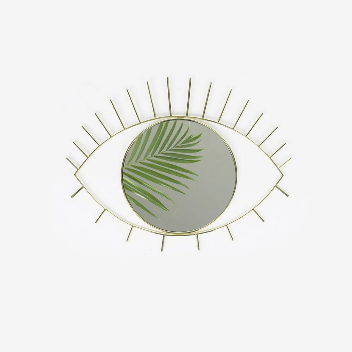 Gold Cyclops Wall Mirror - Large by DOIY
