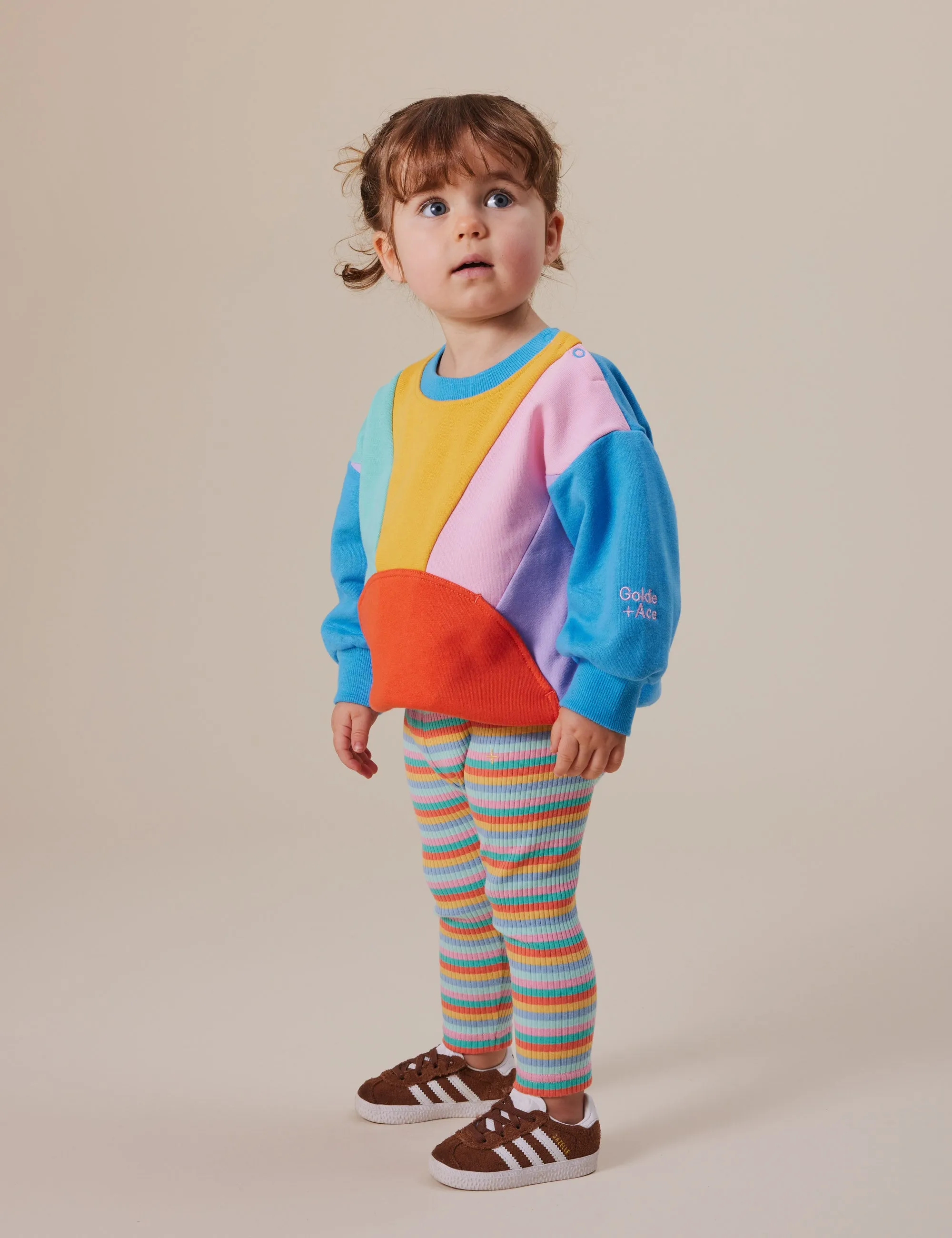 Goldie   Ace Candy Stripe Rib Leggings