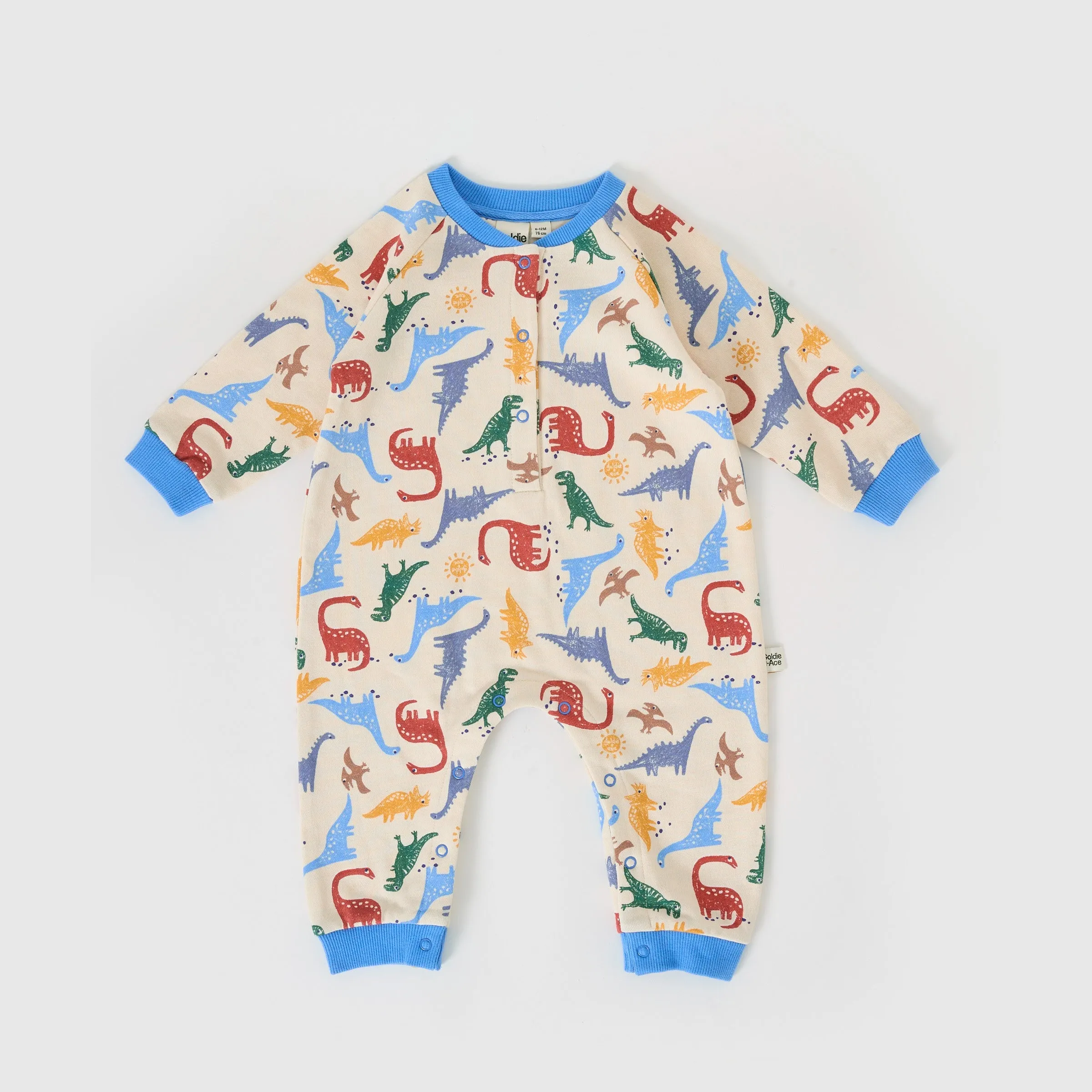 Goldie   Ace Dino-Mite Relaxed Terry Romper