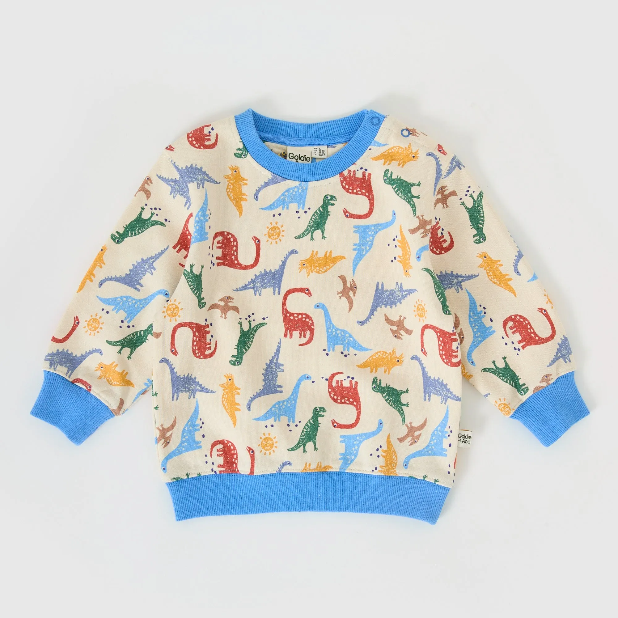 Goldie   Ace Dino-Mite Relaxed Terry Sweater
