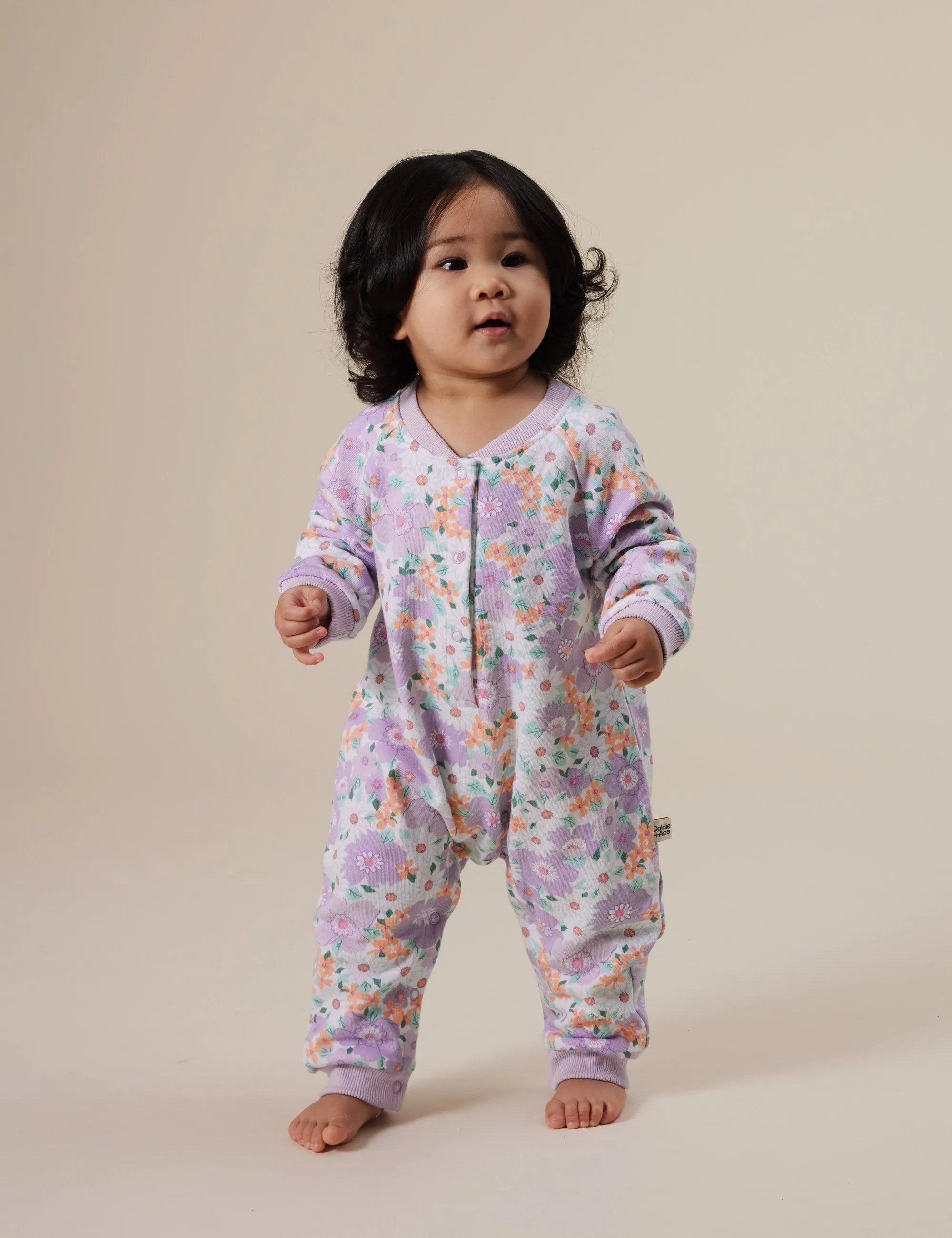 Goldie   Ace Flora Relaxed Terry Romper