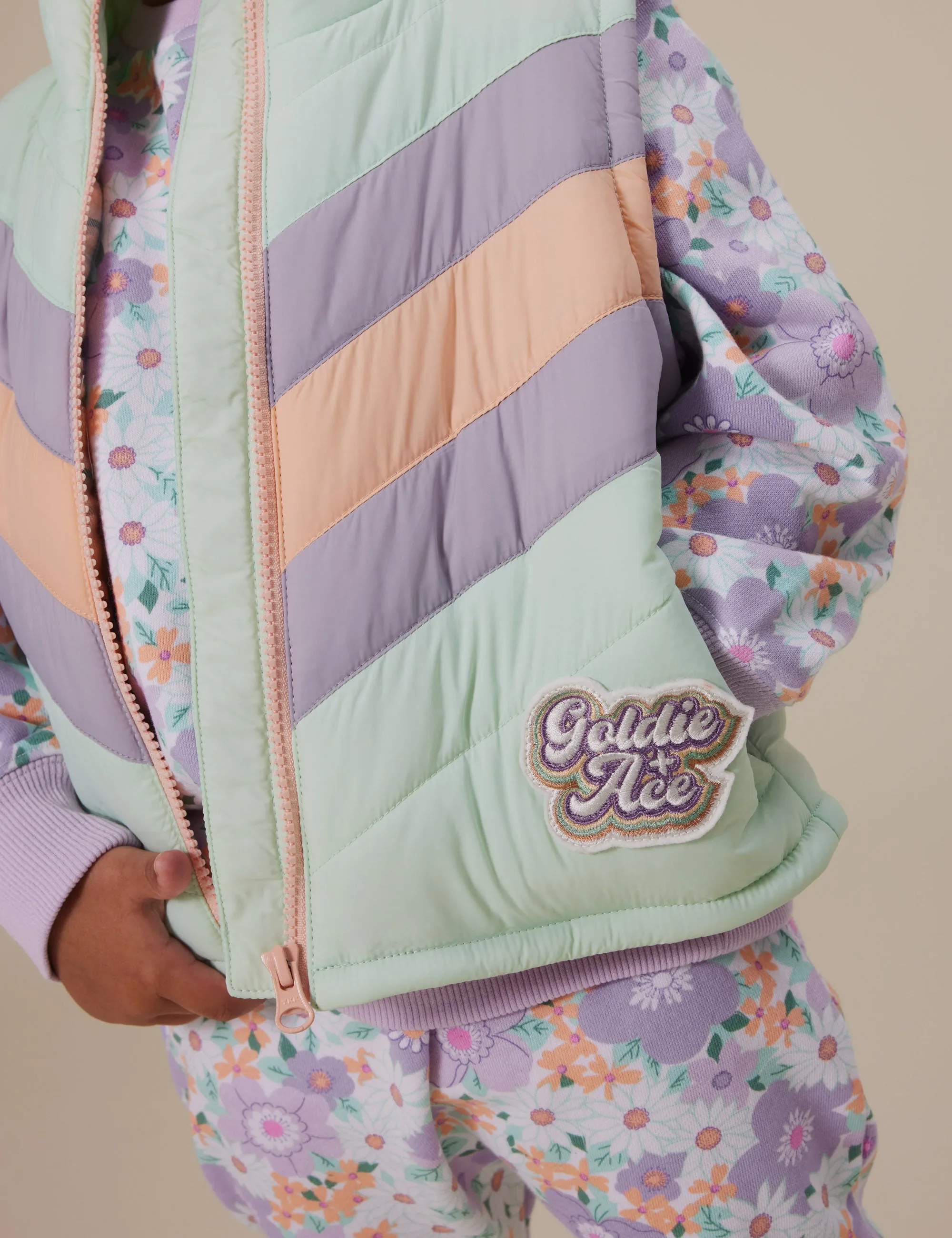 Goldie   Ace Flora Relaxed Terry Sweater