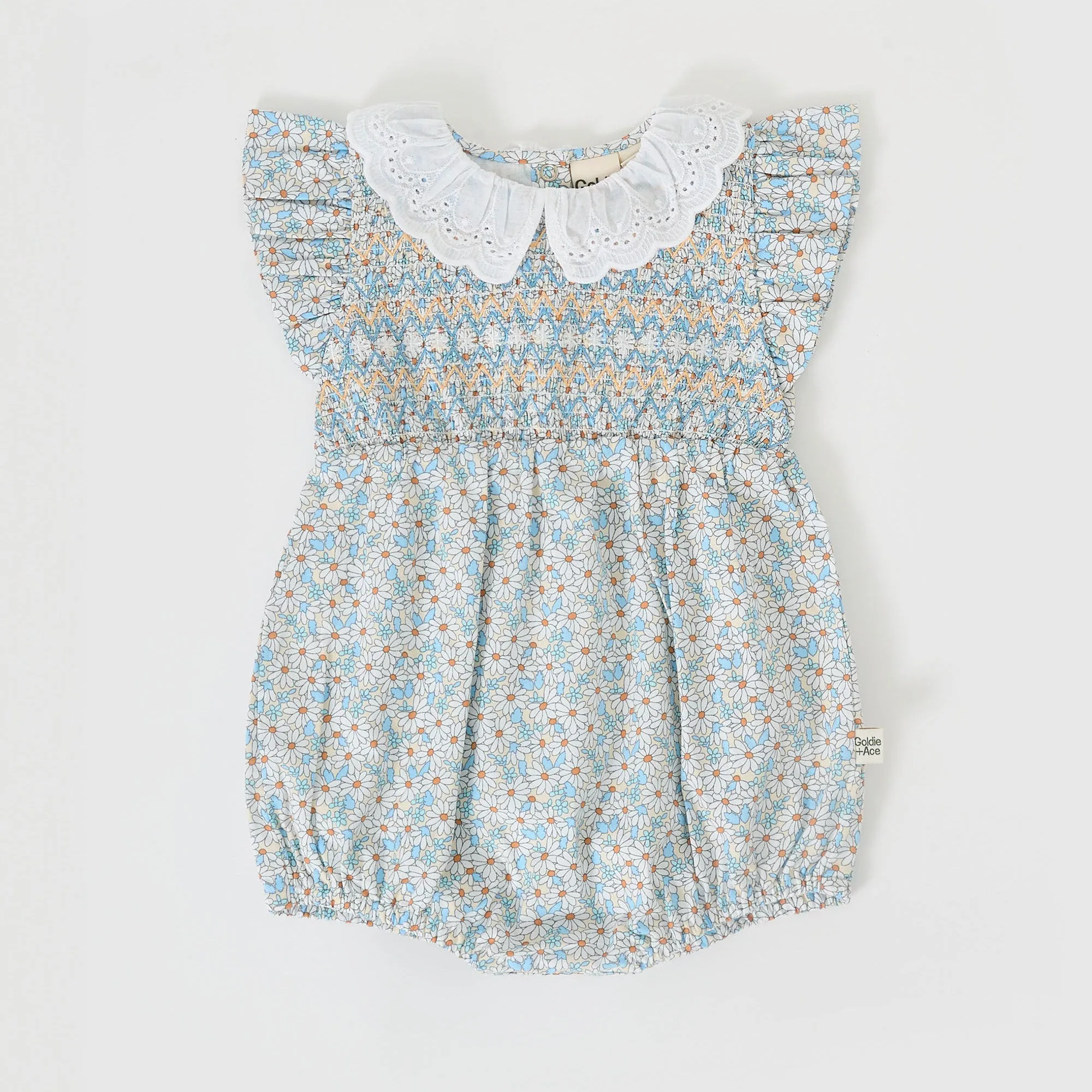 Goldie   Ace Lani Smocked Romper Sunny Floral