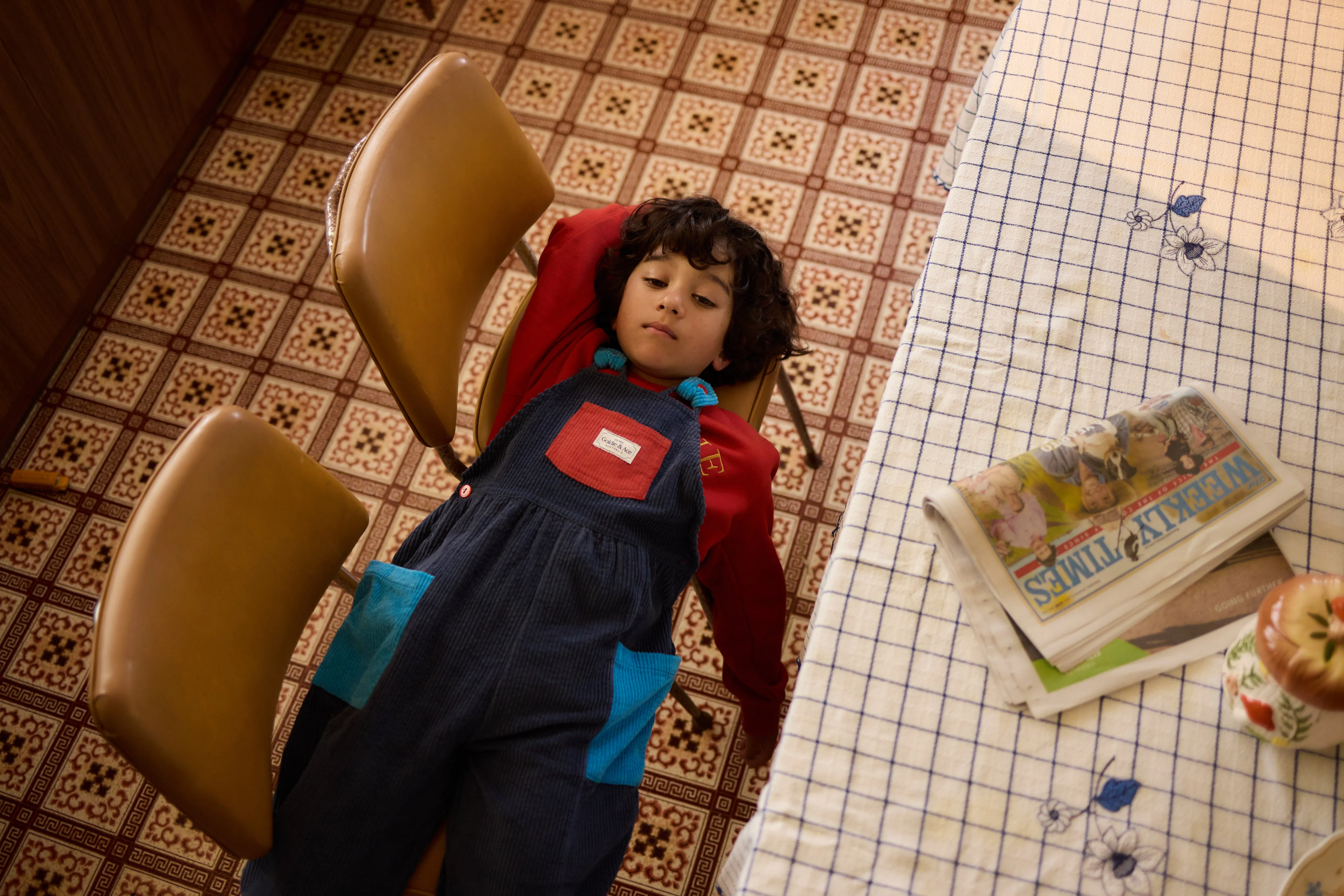 Goldie   Ace Sammy Corduroy Colour Block Overalls