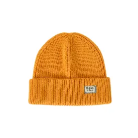 Goldie   Ace Wool Beanie Golden