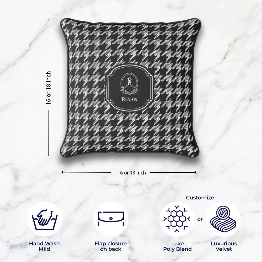 Houndstooth  Cushion Cover