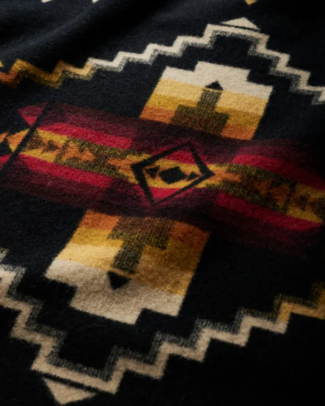 Jacquard Napped Robe<br>Four Corners