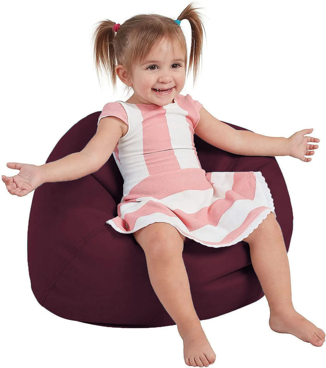 Kids Combo Offer | Kids Bathrobe and Bean Bag - Maroon