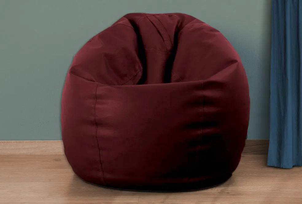 Kids Combo Offer | Kids Bathrobe and Bean Bag - Maroon