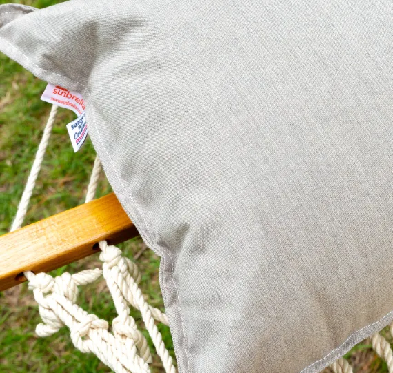 Long Hammock Pillow - Sunbrella® Cast Ash