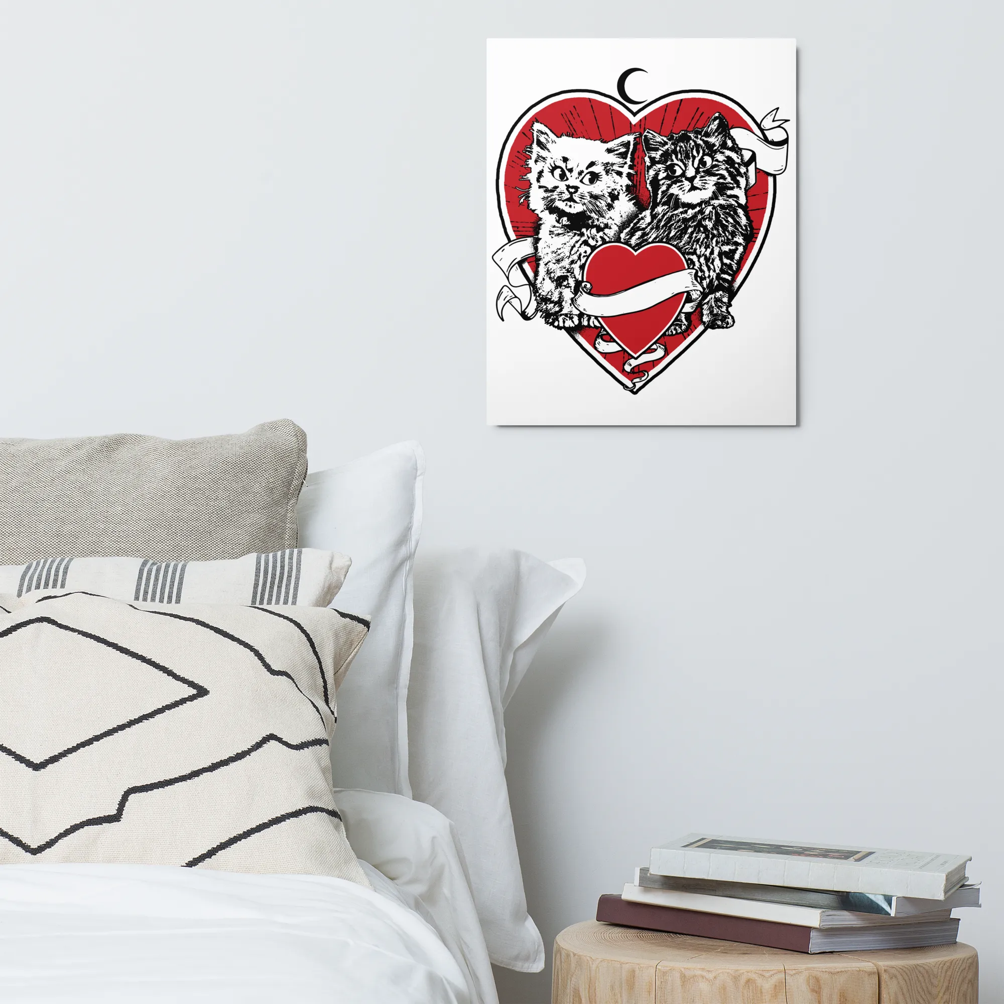 LOVECATS Metal Wall Art Print - Limited Edition