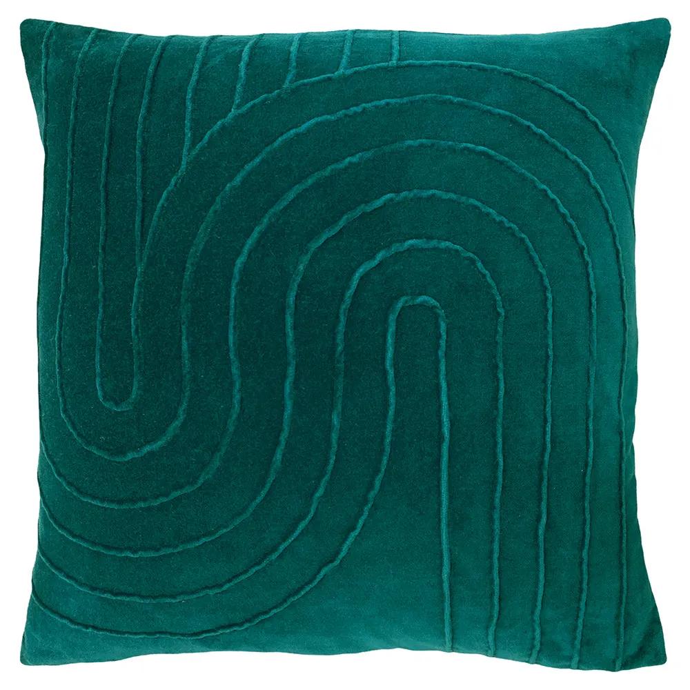 Mangata Soft Velvet Cushion Teal