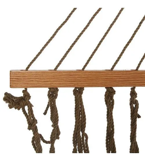 Pawleys Island Large DuraCord® Rope Hammock - Antique Brown