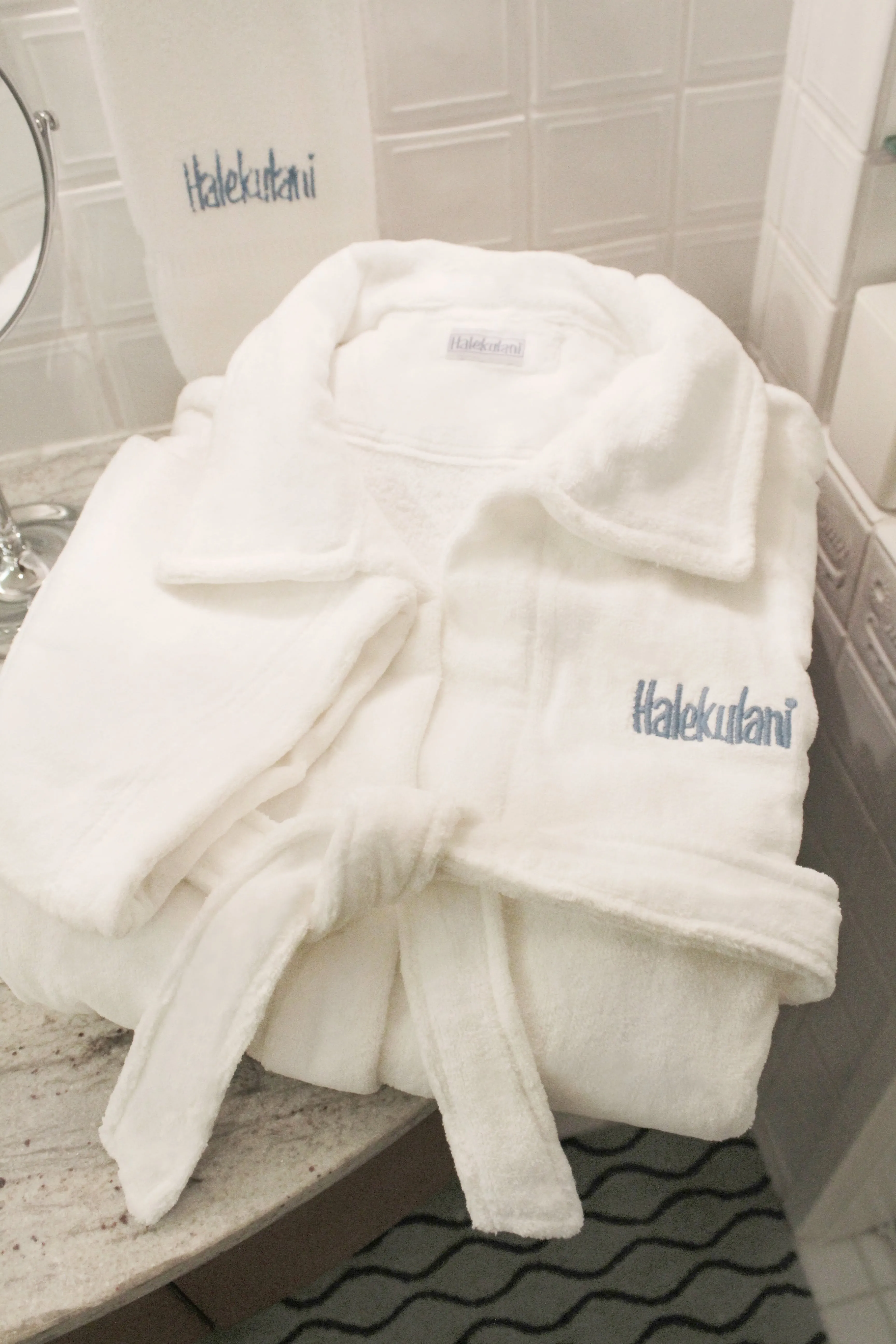 Plush Logo Robe
