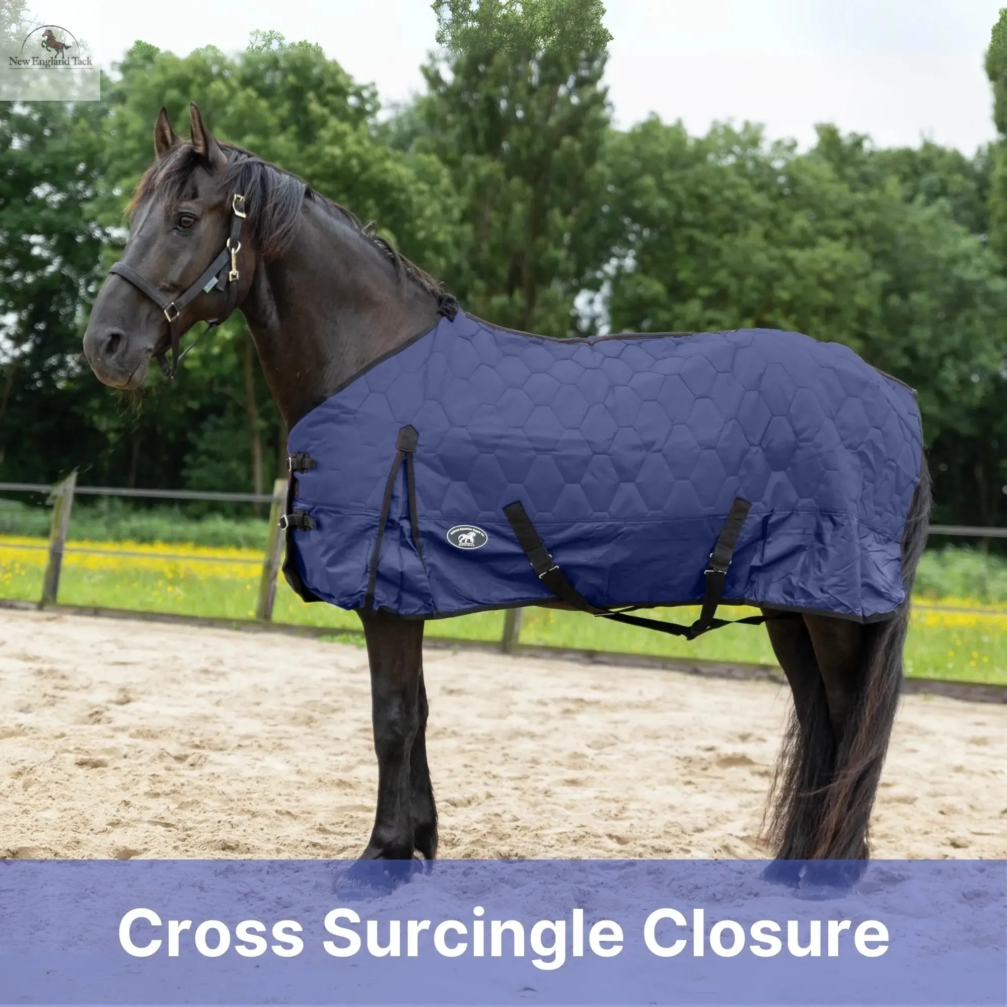 Resistance  420 Denier Quilted Nylon Horse Stable Blanket 200gm Polyfill