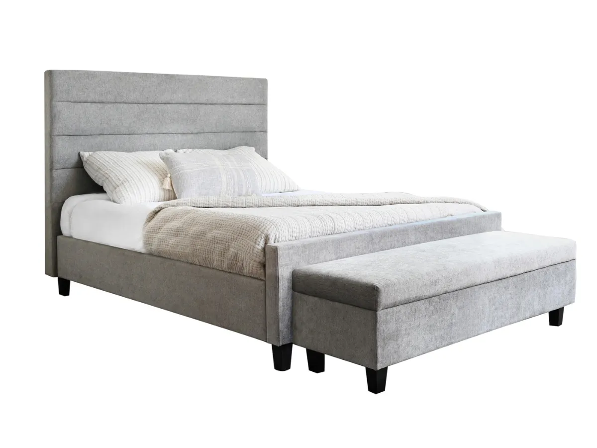 Seneca Upholstered Bed & Bench