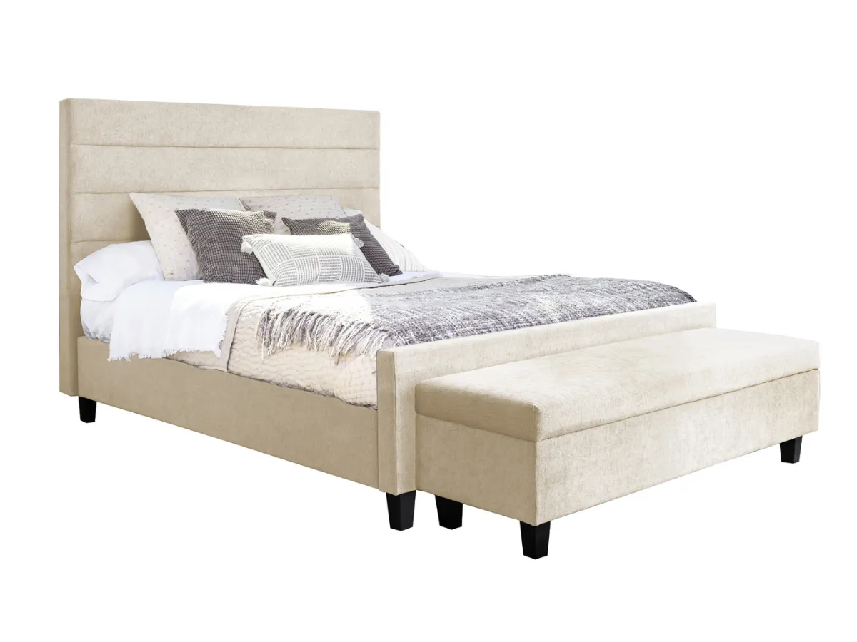 Seneca Upholstered Bed & Bench