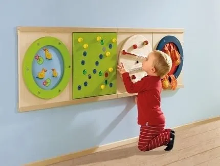 Special Effects Turning Discs Sensory Wall Activity Panel by HABA